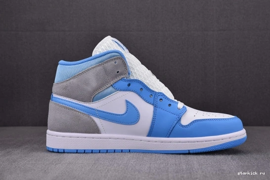 Mid 1 Blue DX9276-100 Grey Jordan University DX9276-100 1120